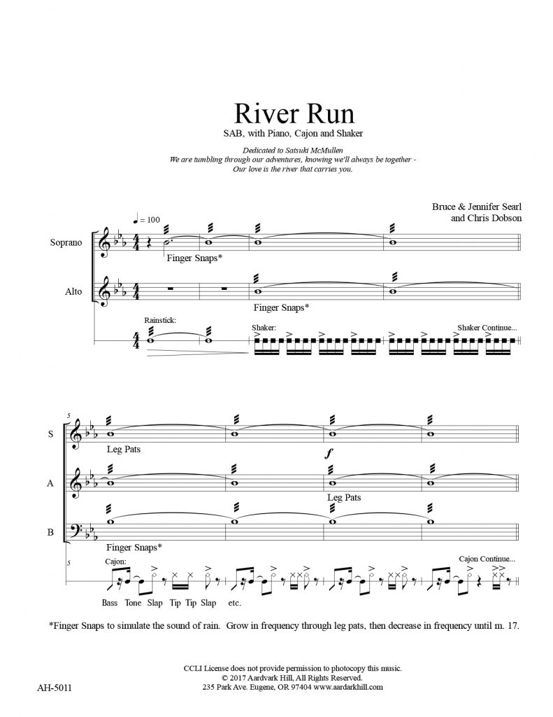 River Run Aardvark Hill Music