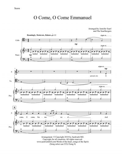O Come O Come Emmanuel - Image 2