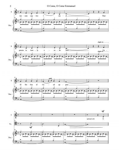 O Come O Come Emmanuel - Image 3